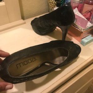 Black High Heel Shoe